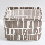 Linen Desktop Storage Basket