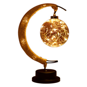 LED Moon Speak Takraw Lamp