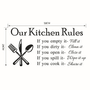 Kitchen Wall Stickers