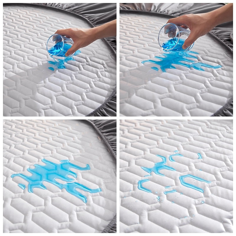 Quilted Wave Mattress Sheet