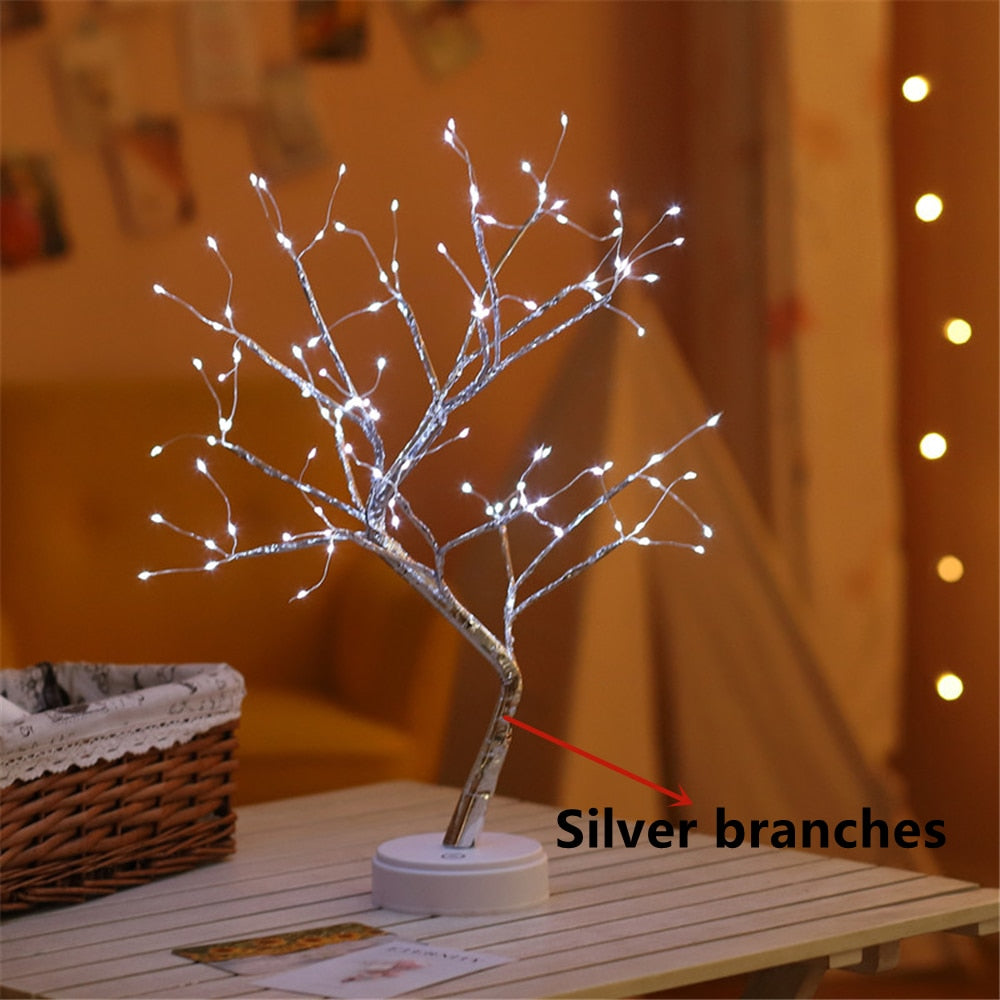 Mini Christmas Tree Table Lamp