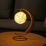 LED Moon Speak Takraw Lamp