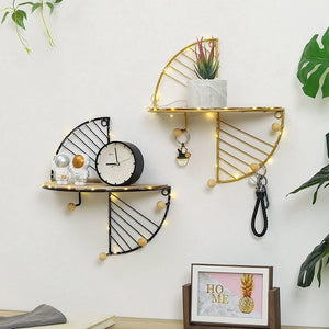 Iron Art Creative Storage Display Shelf