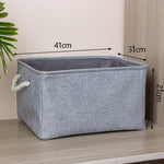 Cotton Folding Storage Baskets