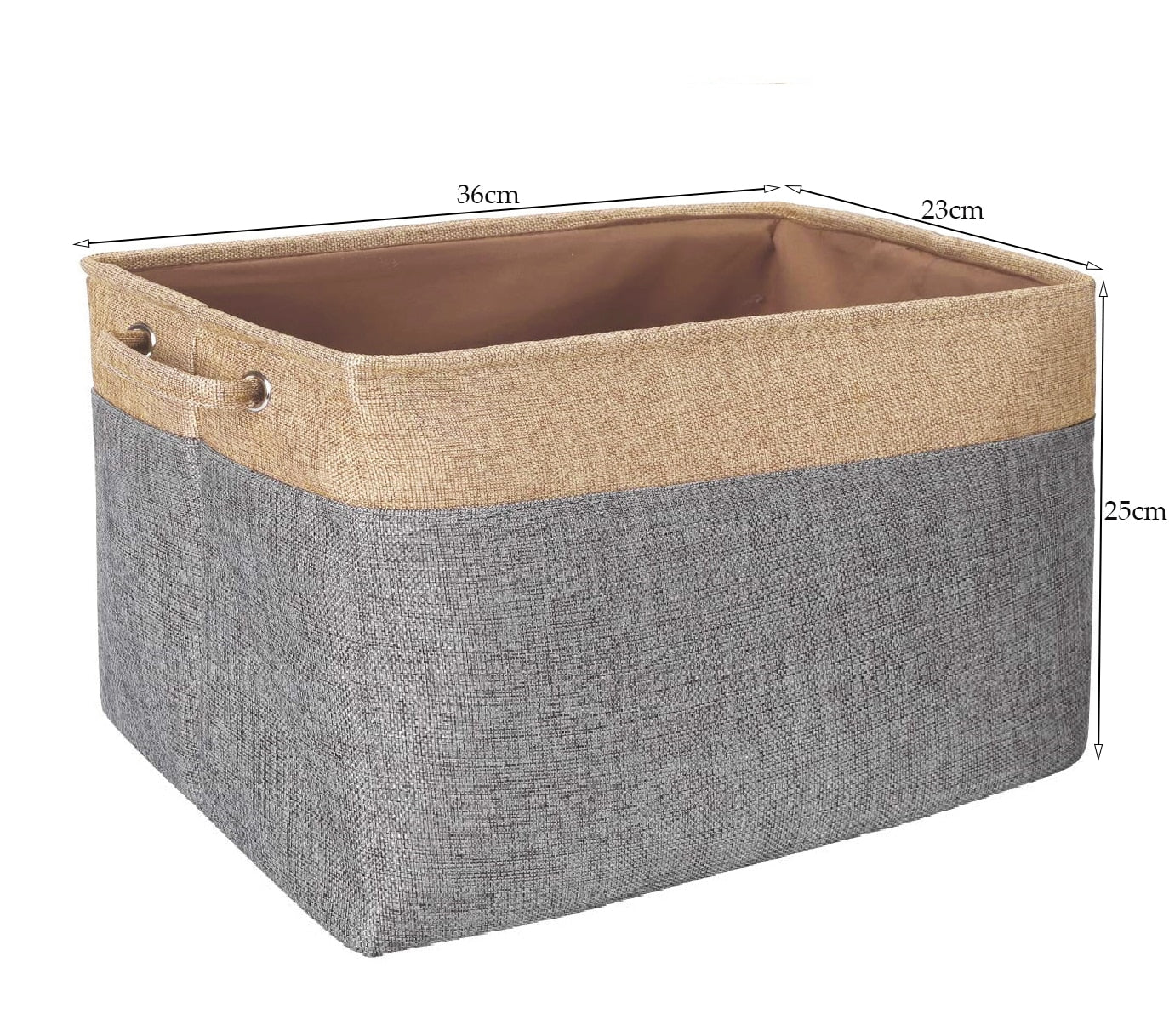 Cotton Folding Storage Baskets