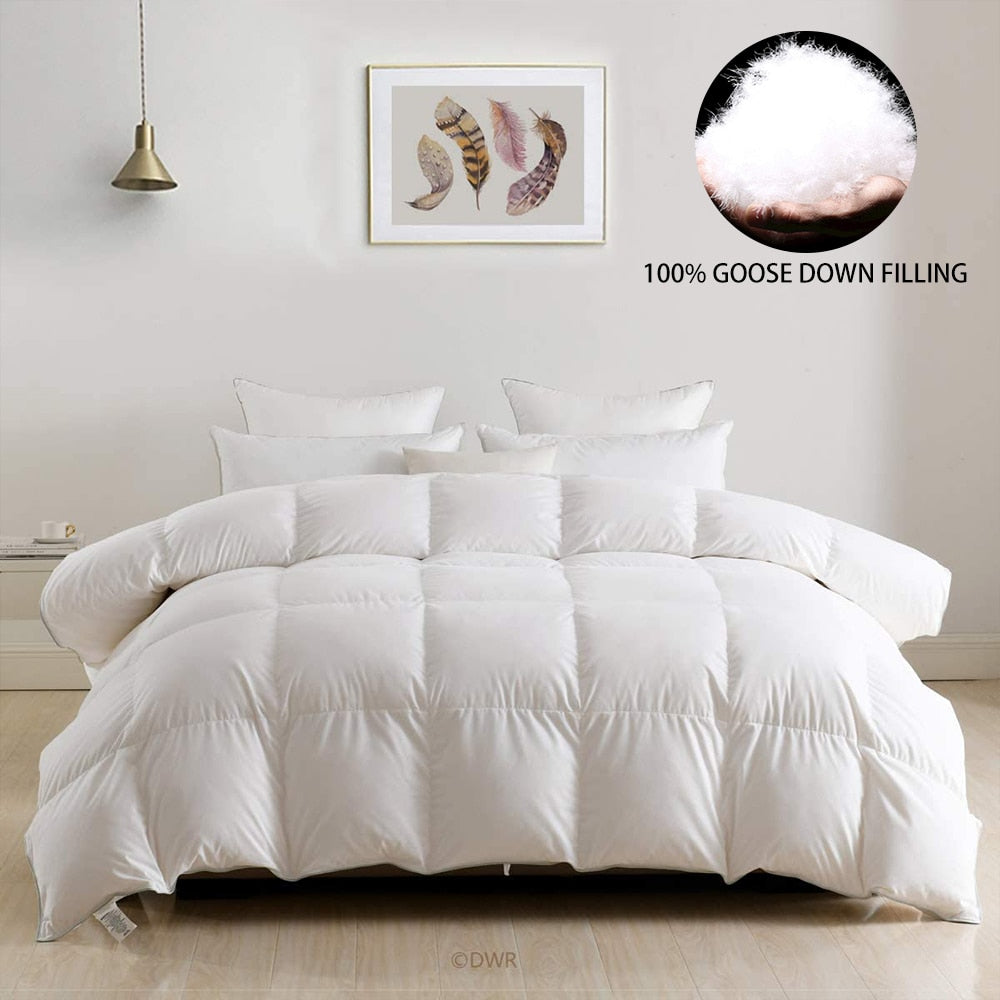 Peter Khanun White Goose Comforter