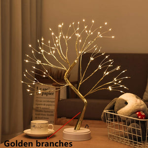 Mini Christmas Tree Table Lamp