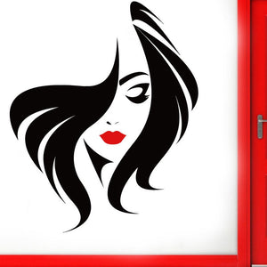 Beauty Salon Art Vinyl Wall Sticker