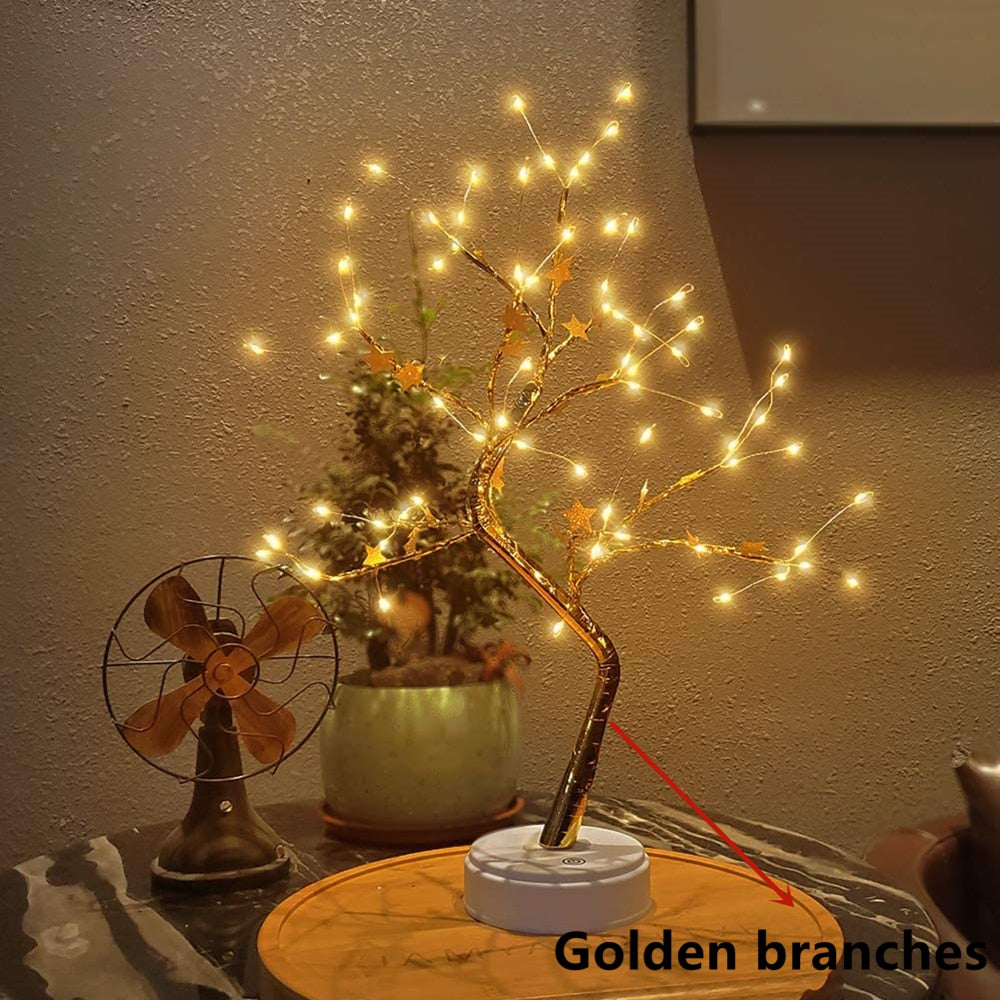 Mini Christmas Tree Table Lamp