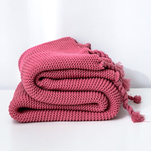 Luxury Hand Knitted Blanket