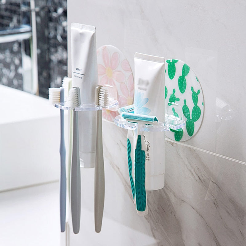 Toothpaste Holder Organizer Rack