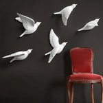 Resin Birds Wall 3d Sticker