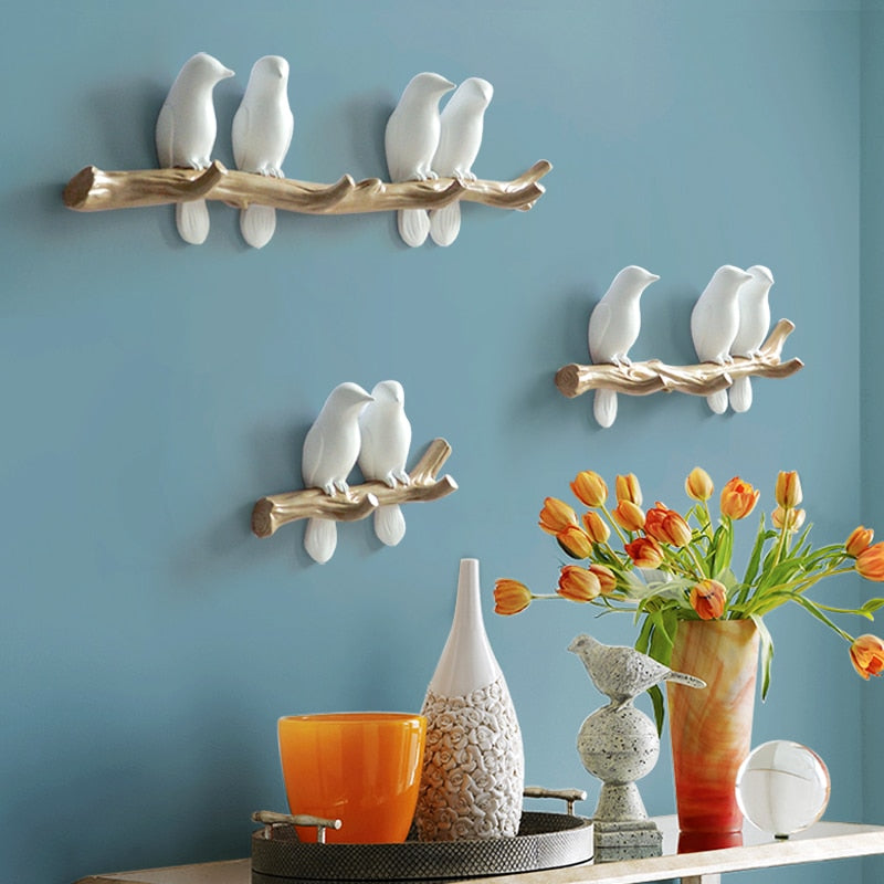 Wall Decorations Resin Bird hanger