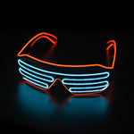 Glowing Glasses Neon Light