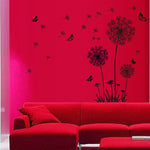 Dandelion Butterflies Wall Stickers