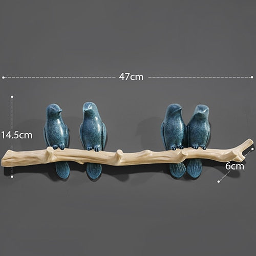 Wall Decorations Resin Bird hanger