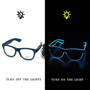 Led Glasses Neon Ligh