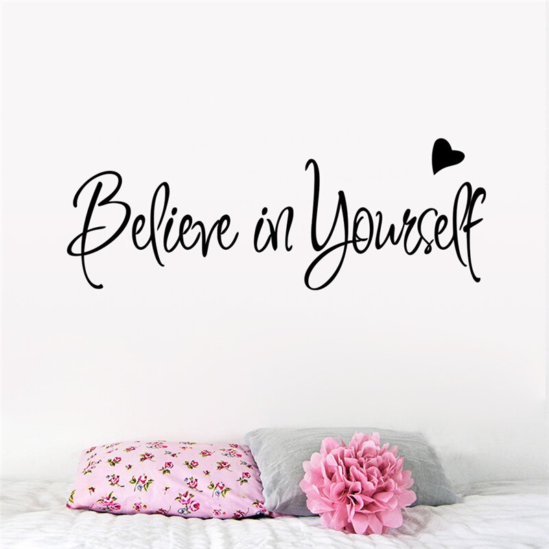 Inspiring Letters Wall Stickers