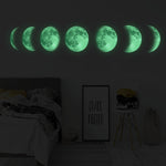 Luminous Moon 3D Wall Sticker