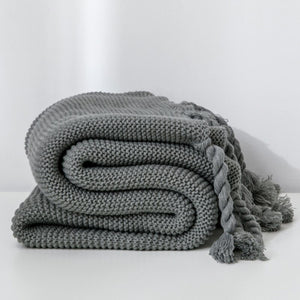 Luxury Hand Knitted Blanket