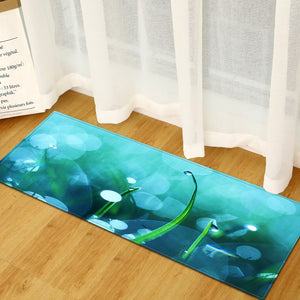 Grass Bamboo Print Floor Mat