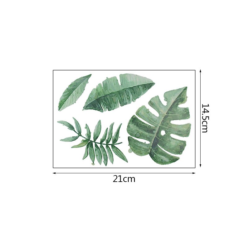 Tropical Leaves Wall Sticker