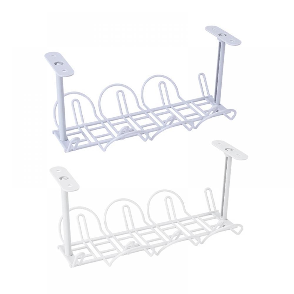 Plastic Storage Rack Cable Organizer