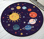 Planet Pattern Round Rugs