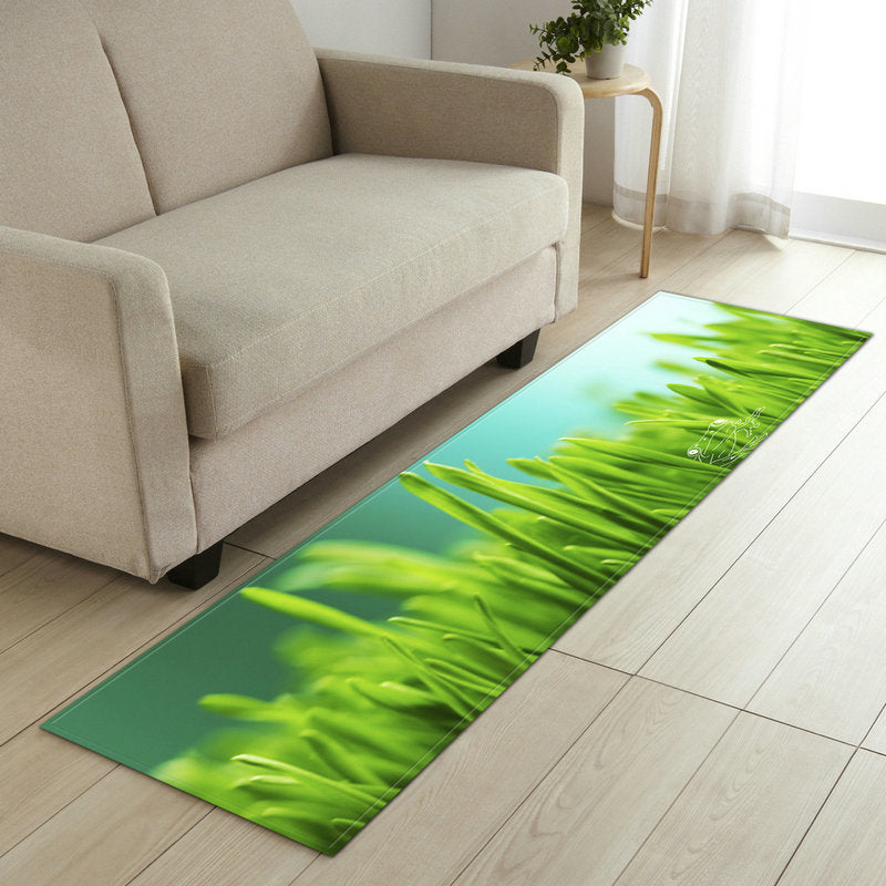 Grass Bamboo Print Floor Mat