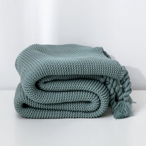 Luxury Hand Knitted Blanket