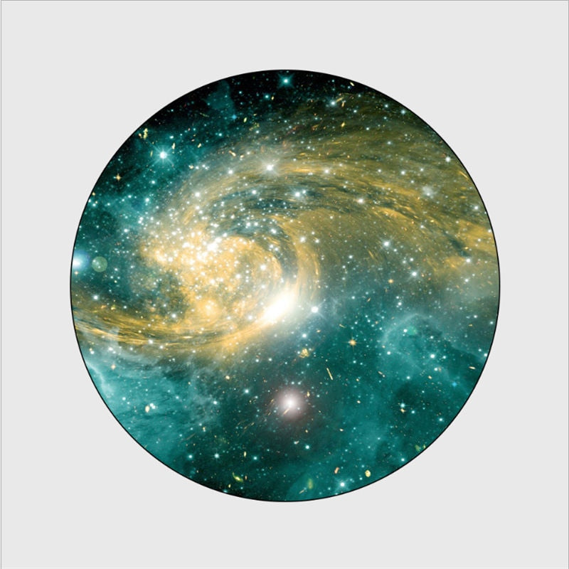 Galaxy Design Round Carpets