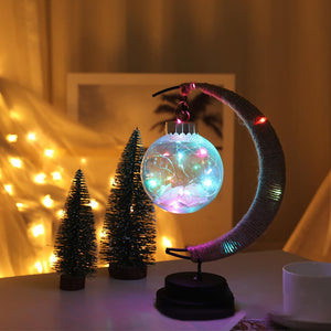 LED Moon Speak Takraw Lamp