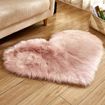 Heart Shape Fluffy Rugs