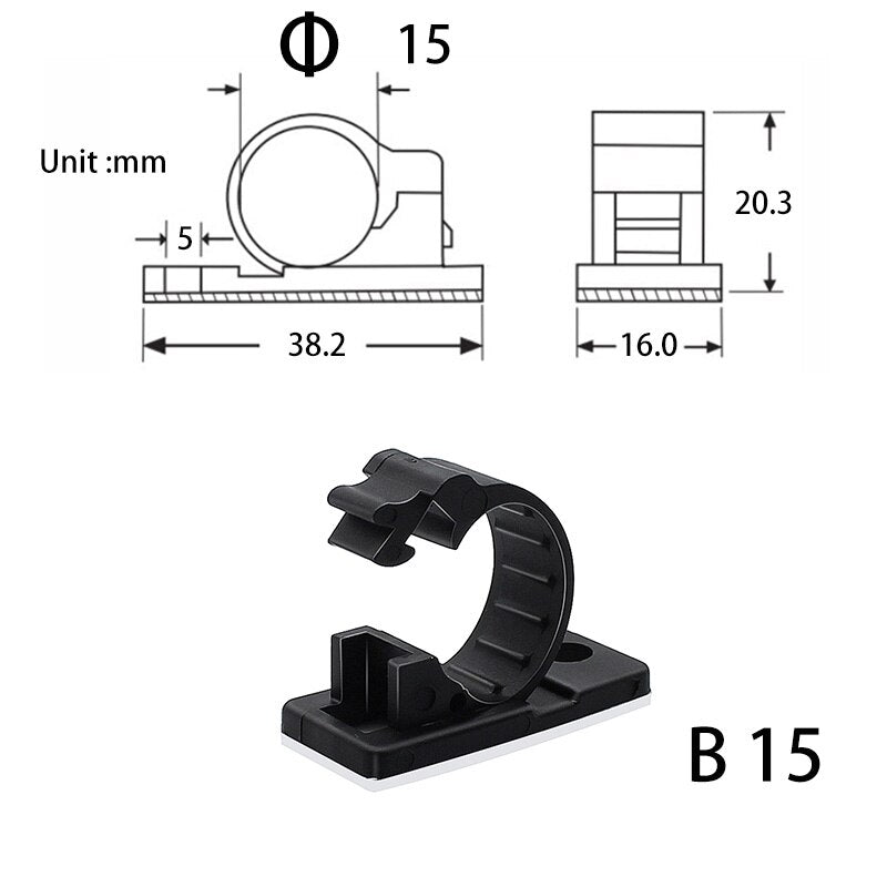 USB Under Desk Cable Organizer