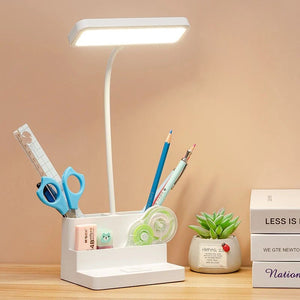 Children Pen Storage Desk Lamp