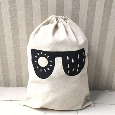 Linen Cotton Laundry Bag