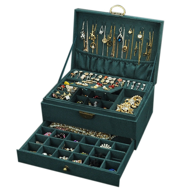 3-Layes Jewelry Organizer Box