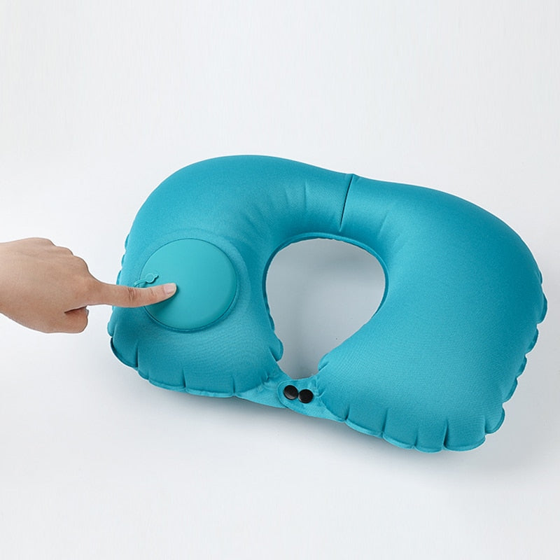 inflatable neck pillow