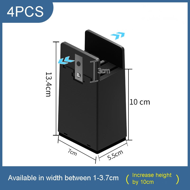 Chair Feet Riser Screw Clamp