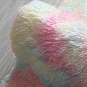 Rainbow Fluffy Rugs