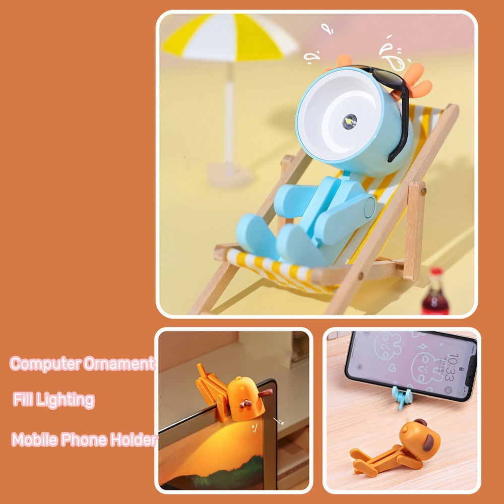 Cartoon Folding Table Lamp