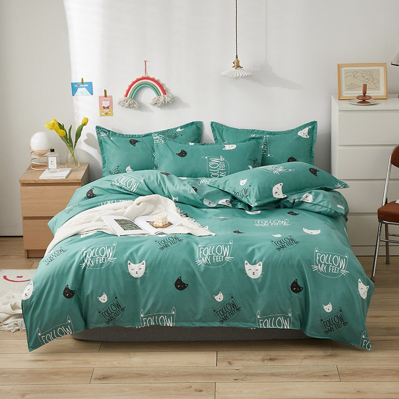 Cute cartoon Duvet Bed Cover