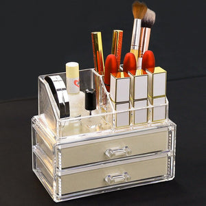 Makeup Container Dresser Organizer