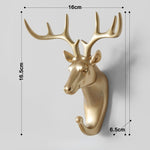 Wall Mounted Animal Head Rack