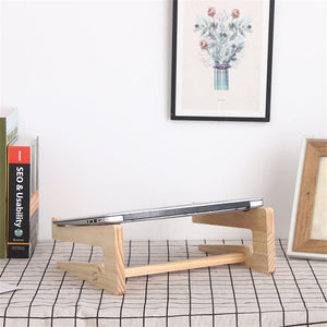 Solid Wood Universal Laptop Stand