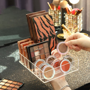 Acrylic Compartments Makeup Organizer