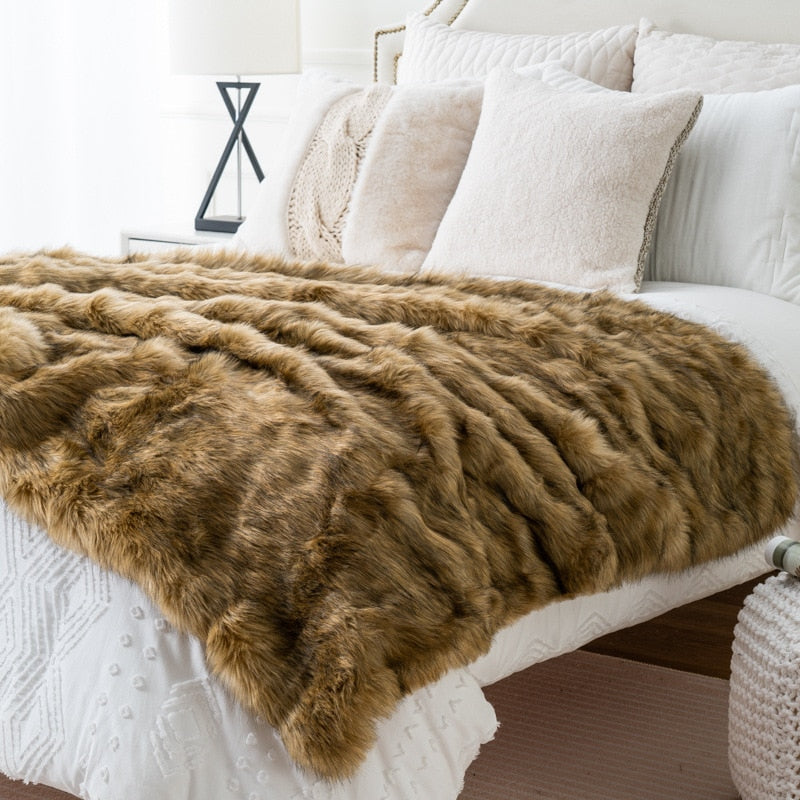 Luxury Faux Fur Blanket