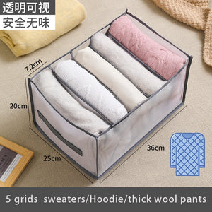 Jeans Compartment Storage Box