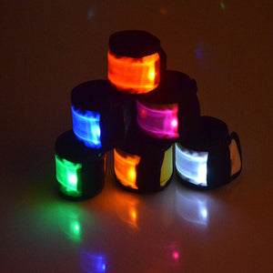 LED flashing bracelet glowing night