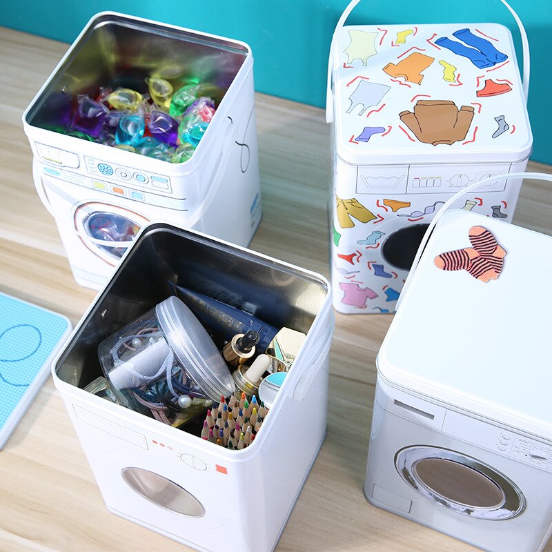 Iron Storage Laundry Box